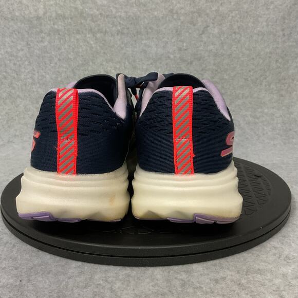 Skechers Womens Go Run 14800-Motivate Trainers Navy blue size - Picture 2 of 6